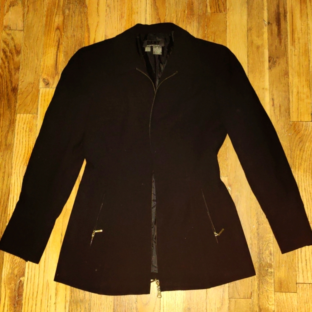 DKNY Essential Blake blazer zip up jacket